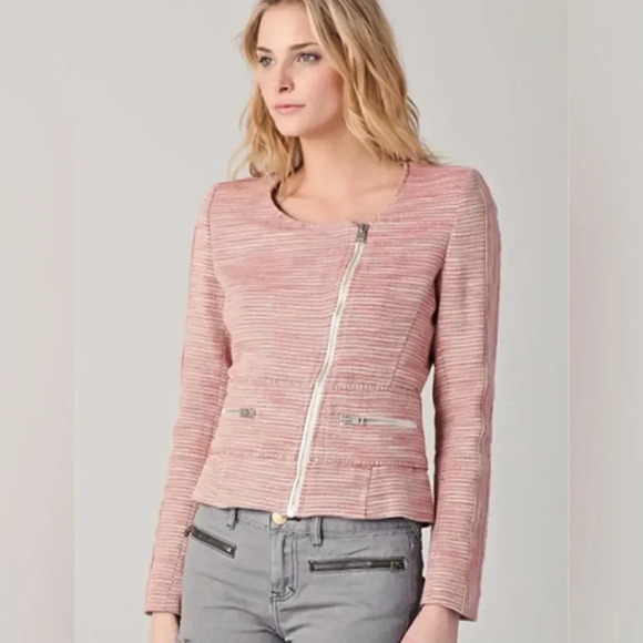 IRO Haven Tweed Jacket in‎ Rouge - Picture 1 of 15